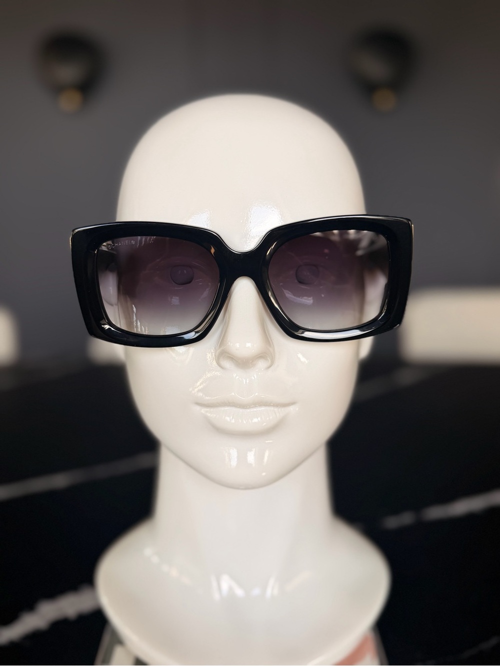 The CHANEL 5435 C.622/S6 Women's Oversized Sunglasses 🕶️